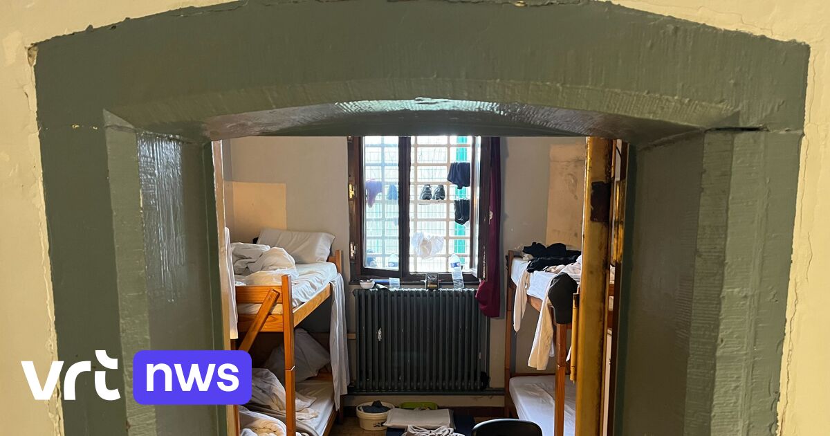 Nieuw recordaantal van 750 grondslapers in Belgische gevangenissen | VRT NWS Nieuws
