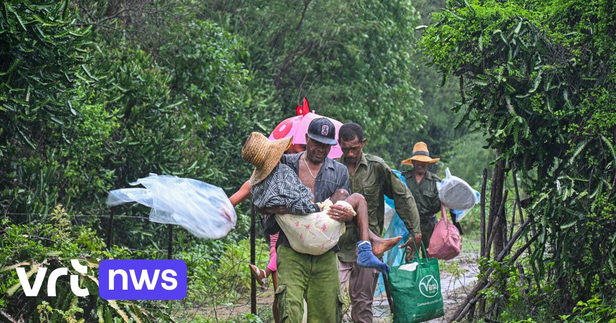 Das Rote Kreuz Belgien ruft zur Solidarität mit den Opfern des Hurrikans Melissa auf