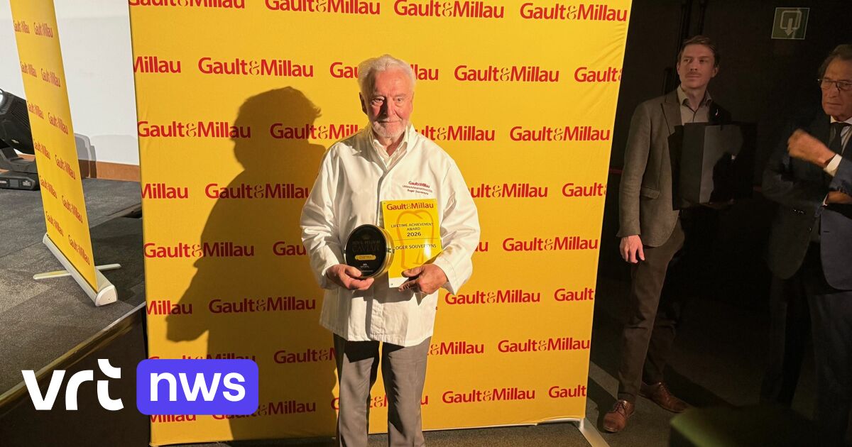 Lifetime Achievement Award van Gault&Millau voor Hasseltse chefkok Roger Souvereyns