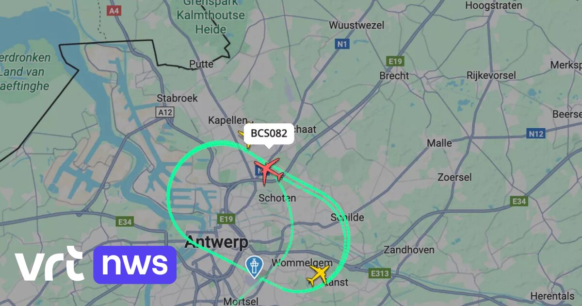 Waarom door drones afgeleide vliegtuigen boven Antwerpen bleven cirkelen en niet konden landen in De