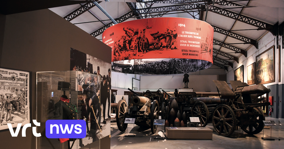 Im Brüsseler Armeemuseum wurden die frischrenovierten Säle zum Thema Erster Weltkrieg eröffnet