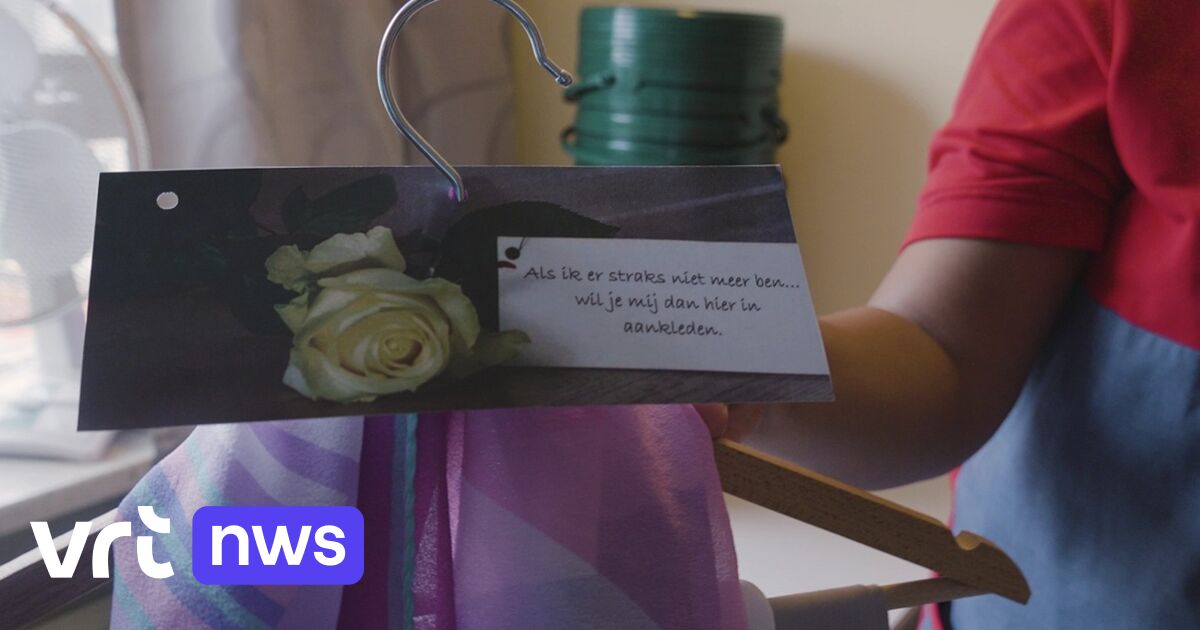 Welke kleren wil je dragen na je overlijden? Woonzorgcentrum in Mechelen vraagt het bewoners via kaa