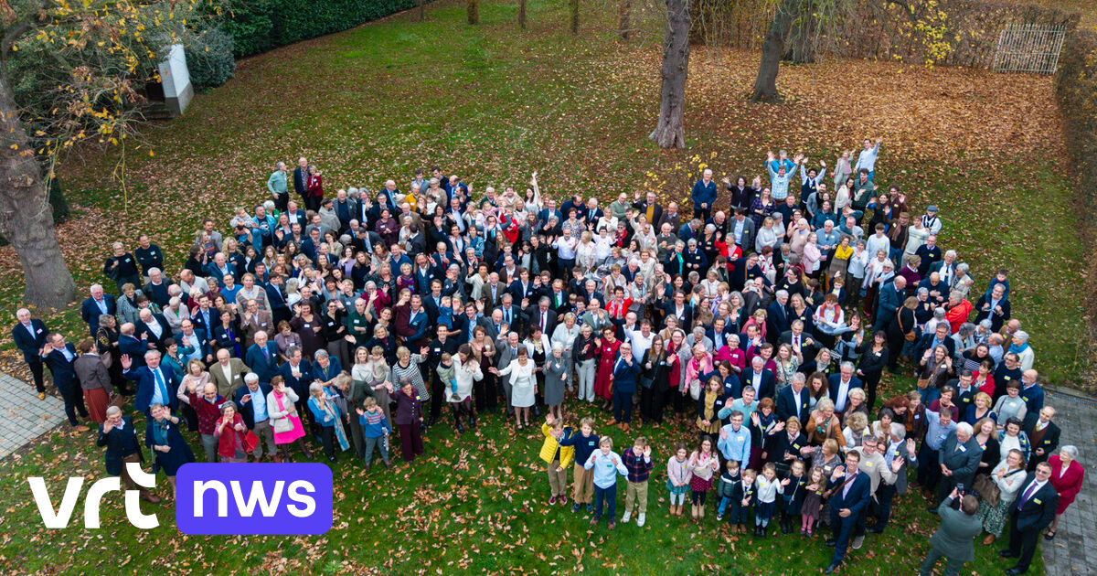 350 members of West Flemish family hold family reunion in Avelgem “Every 7 years since 1948”