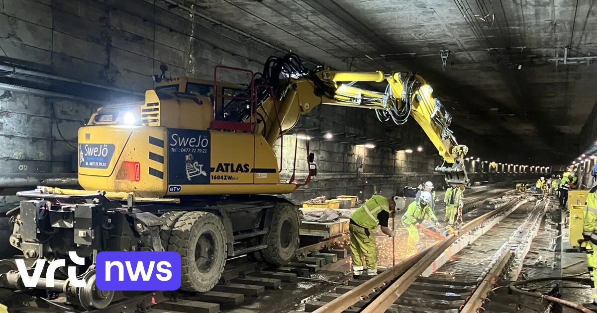 Zugverkehr zum und vom Flughafen Brüssel aufgrund von Gleisarbeiten beeinträchtigt