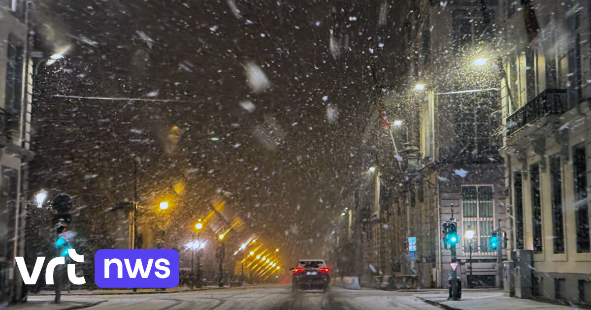 Schnee in Brüssel - Vorerst weiter winterliches Wetter