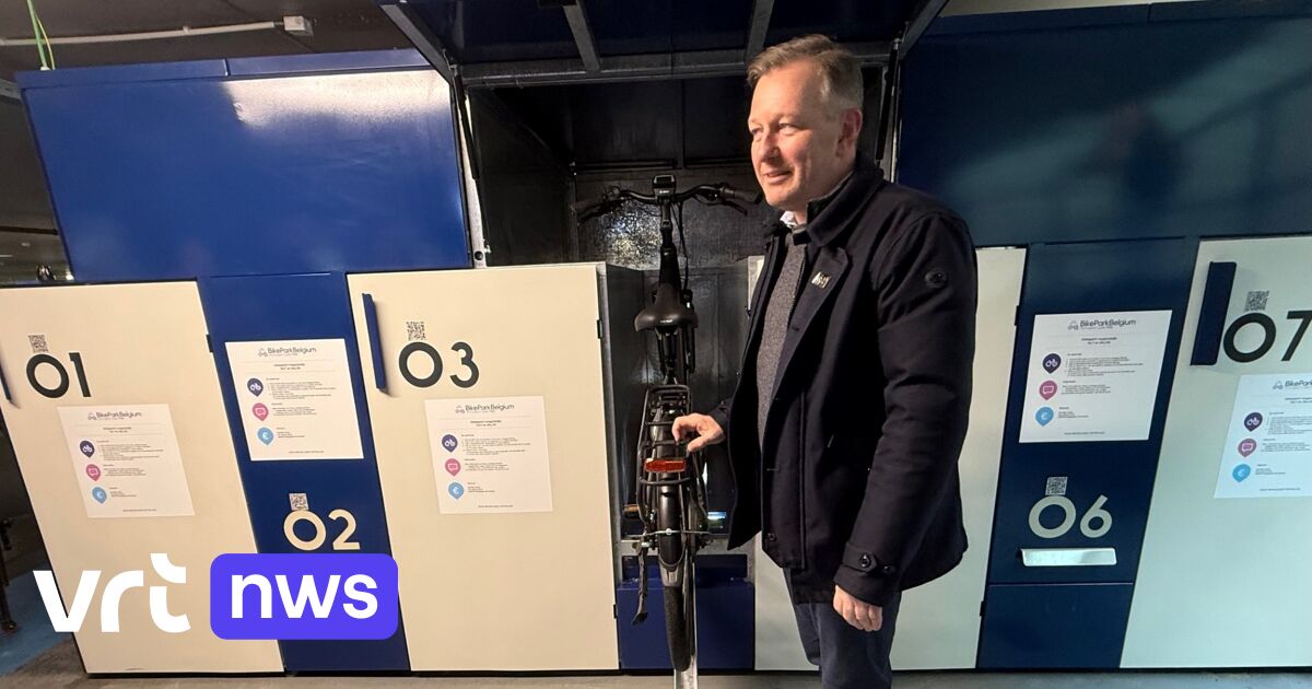 Fietsparking Grote Markt Mechelen uitgebreid met beveiligde fietskluizen en onderdelenautomaat