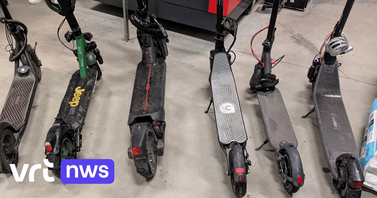 Zahlreiche E-Scooter entsprechen nicht den gesetzlichen Bestimmungen in Belgien und werden vom Markt genommen