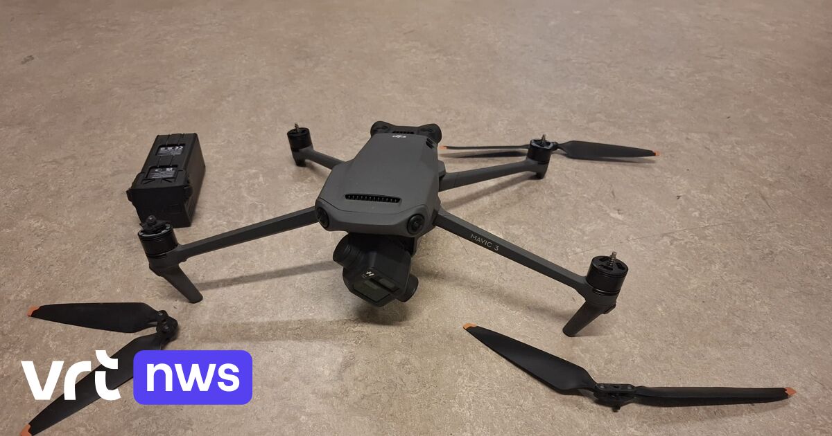 Illegale drone crasht op speelplaats van school in Mechelen: 