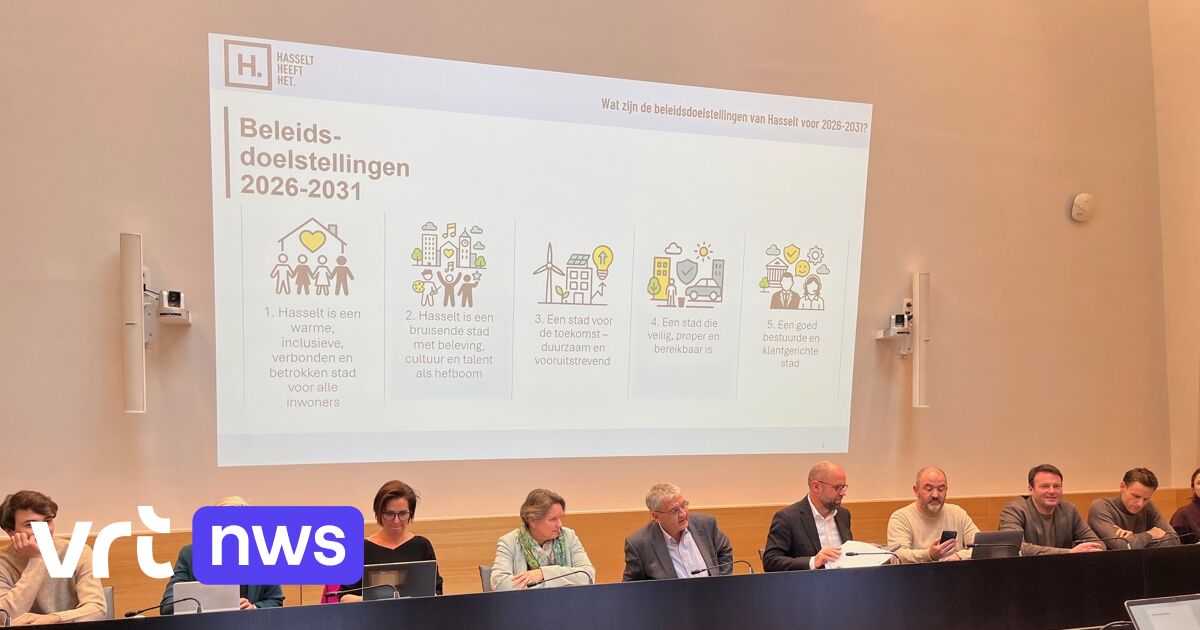 Hasselt stelt meerjarenplan voor: meer investeringen in veiligheid en geen stijging van de belasting
