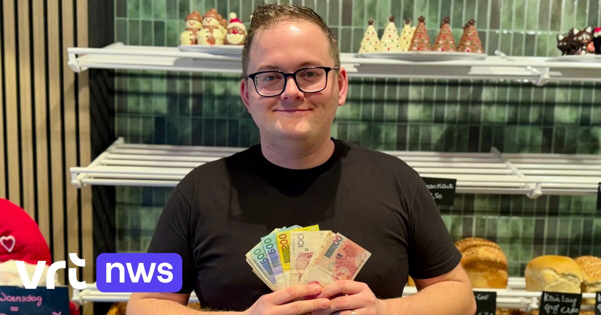 Nog eens cash met Belgische frank betalen? Het kan heel even bij deze bakker in Kessel