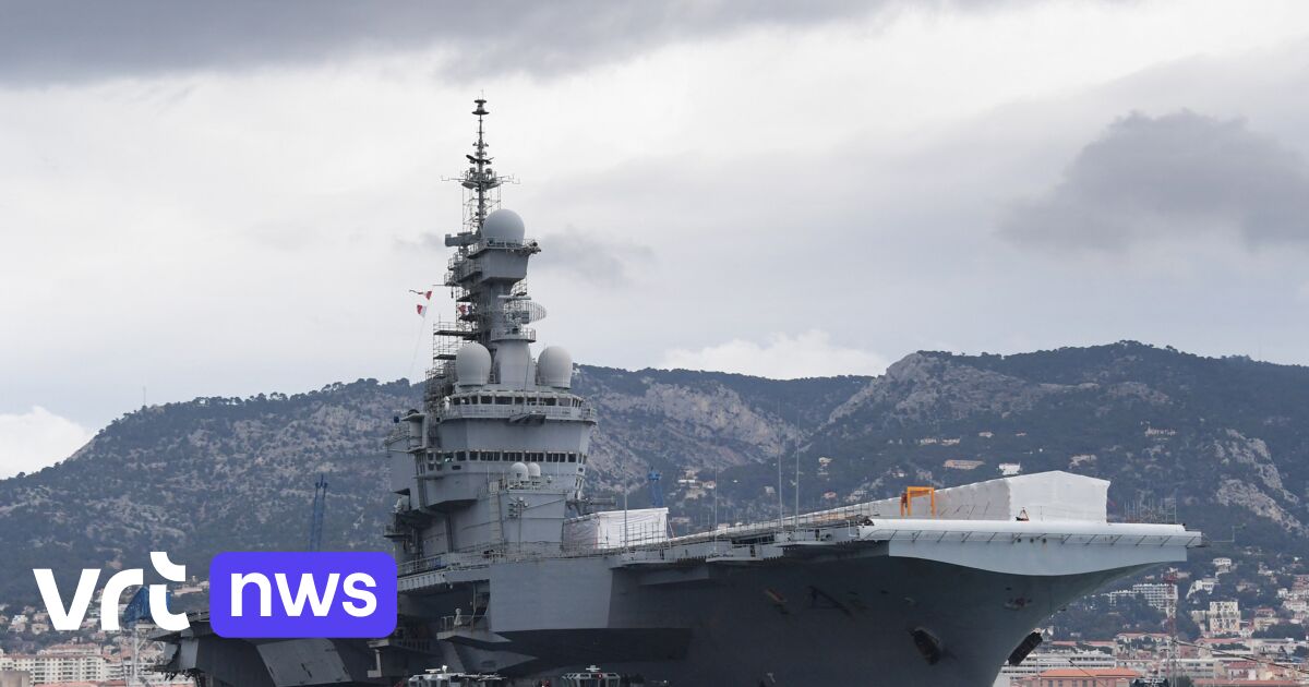 Frankrijk gaat nieuw vliegdekschip bouwen ter vervanging van de Charles de Gaulle