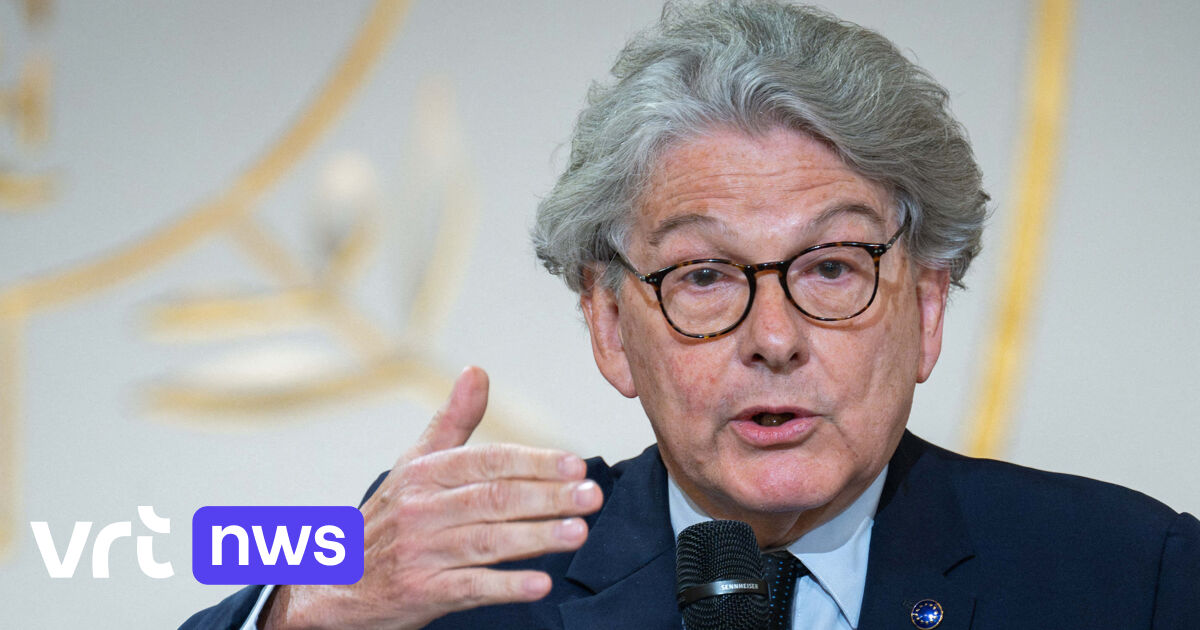 VS legt oud-Eurocommissaris Thierry Breton en 4 anderen inreisverbod op, Europese Commissie 