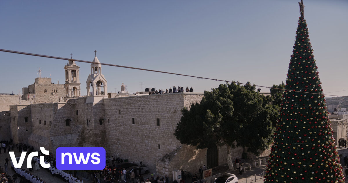 Kerst keert terug naar Bethlehem sinds begin Gaza-oorlog: 