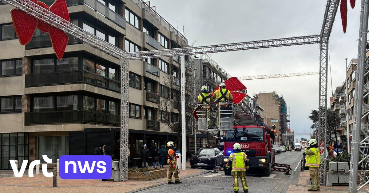 Sterke wind veroorzaakt schade aan Westkust, nieuwjaarsvuurwerk Nieuwpoort en Oostende afgelast