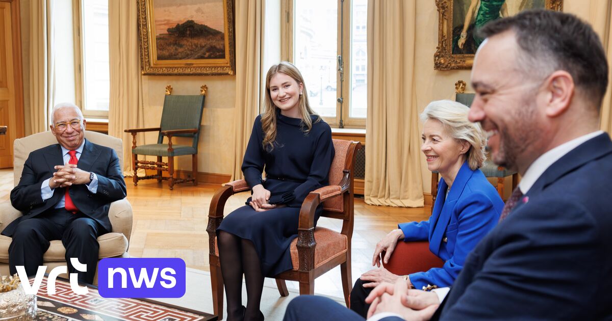 Kronprinzessin Elisabeth nimmt erstmals an königlichen Audienzen teil