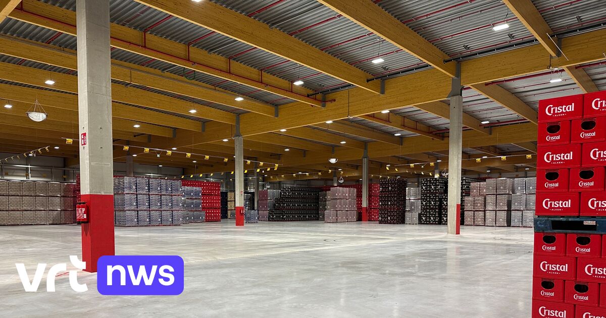 Alken-Maes verdubbelt opslagcapaciteit met nieuw magazijn: 