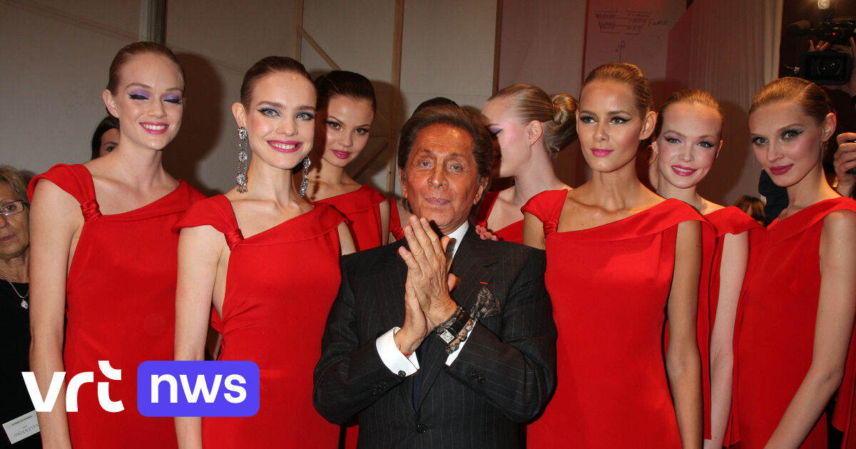 Italiaanse mode-ontwerper Valentino is overleden: hij kleedde heel wat beroemdheden, bij voorkeur in