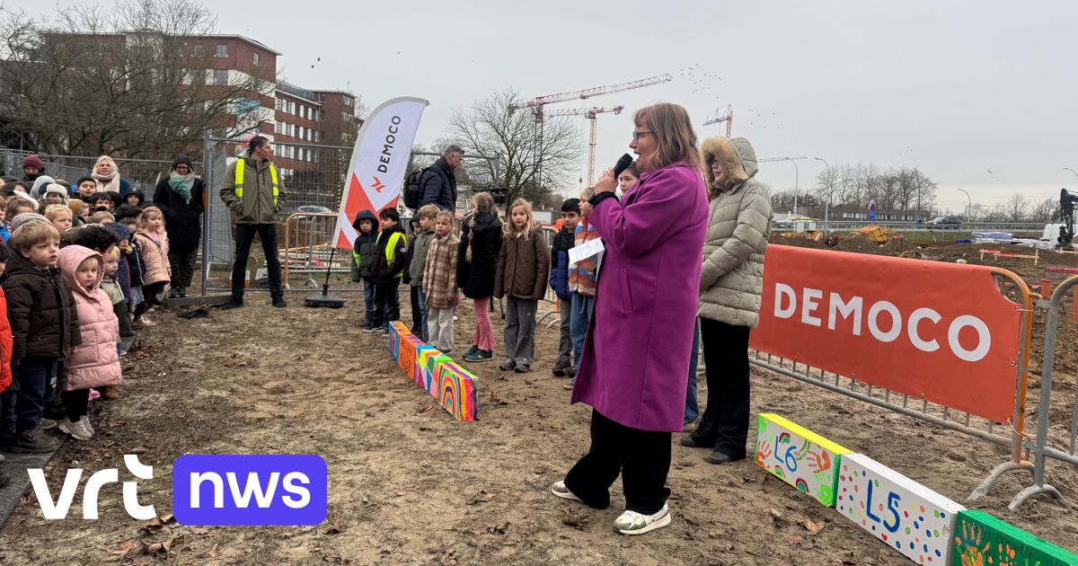 GO! Basisschool Kiliaan in Duffel legt eerste steen van nieuwe campus, die ook open zal staan voor d