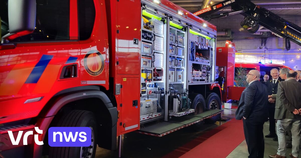 Vrachtwagens optillen en grote dieren redden: dit kan de nieuwe Grote Interventie Wagen van brandwee