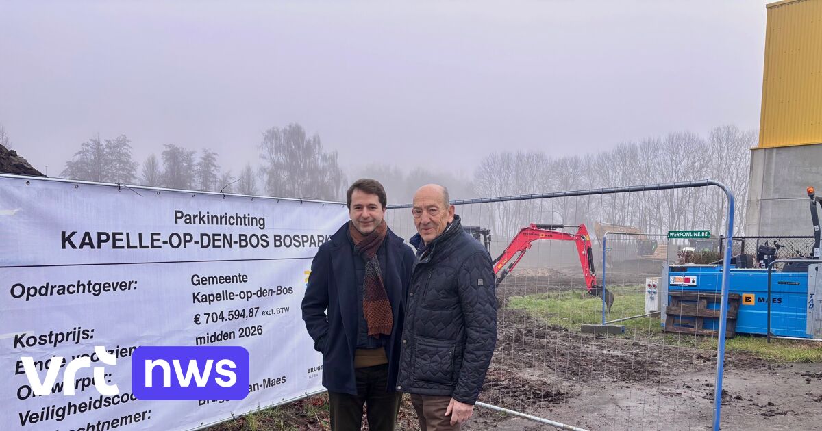 Kapelle-op-den-Bos krijgt een park midden in het dorp: 