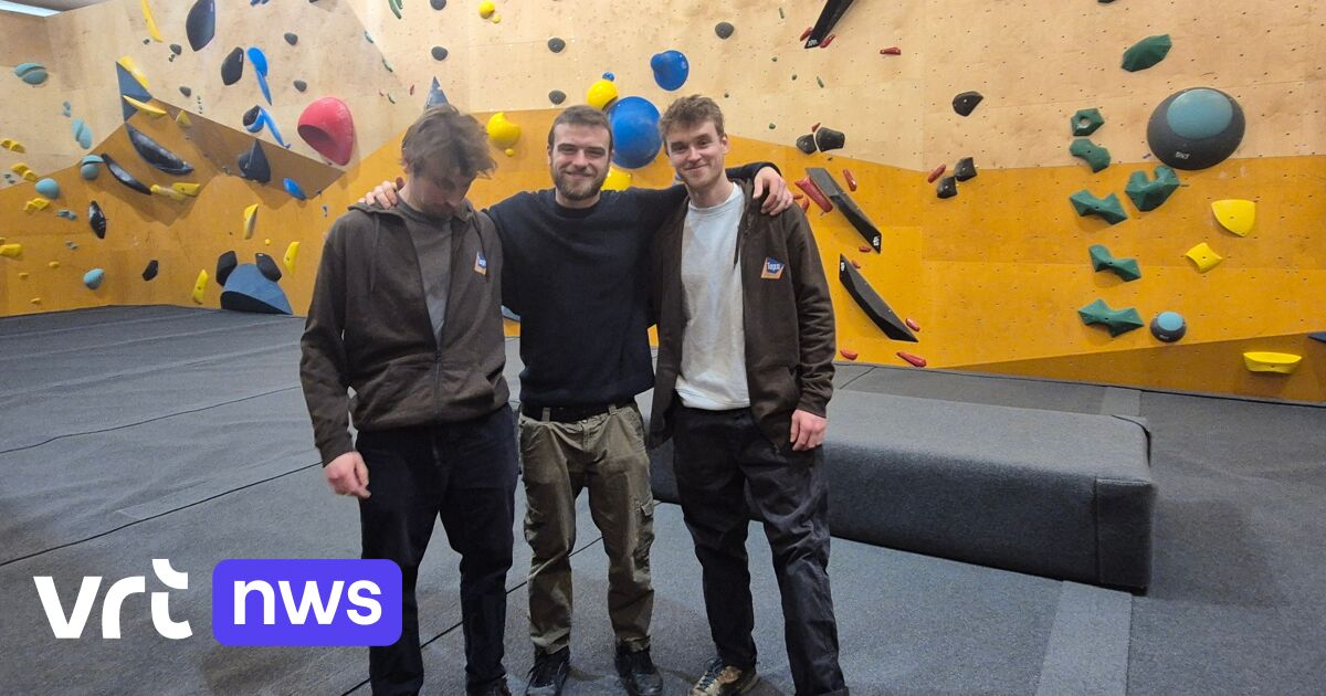 Drie jongemannen openen eerste boulderzaal in Tienen