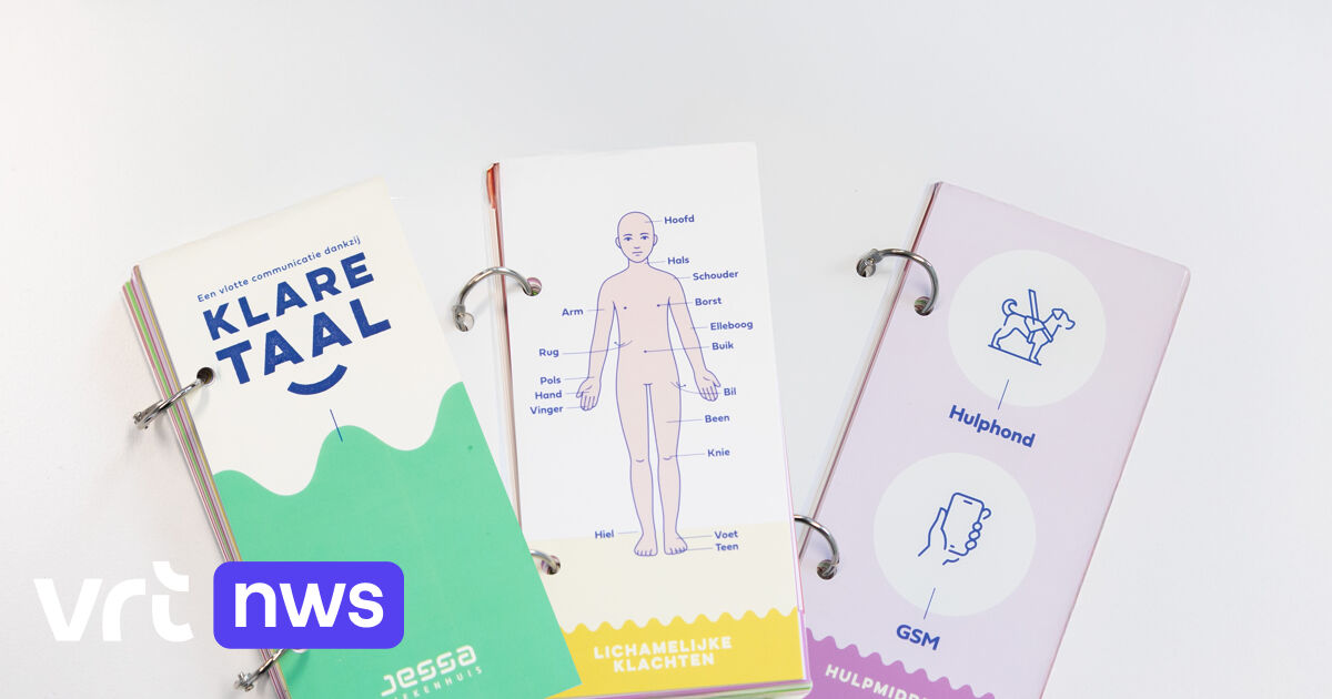 De 'Klare taal box' van het ziekenhuis in Hasselt moet patiënten met communicatiemoeilijkheden helpe
