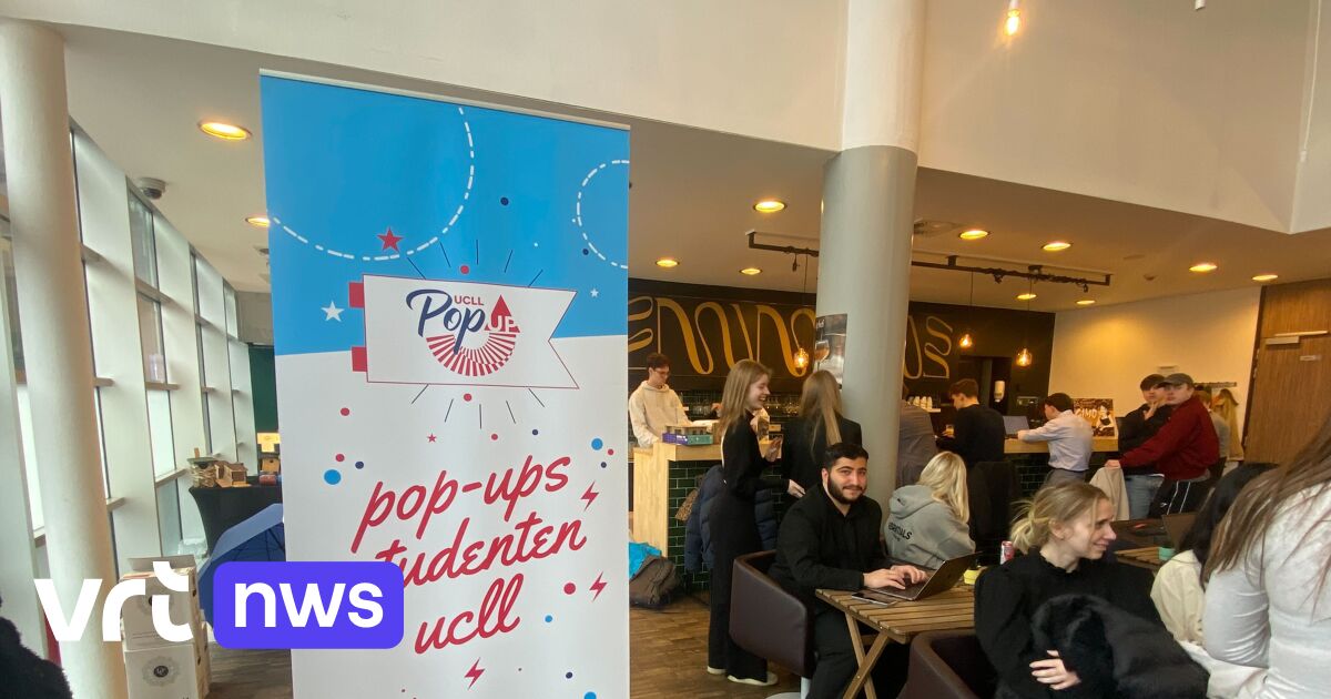 UCLL-studenten openen 18 duurzame pop-ups in Genk en Hasselt
