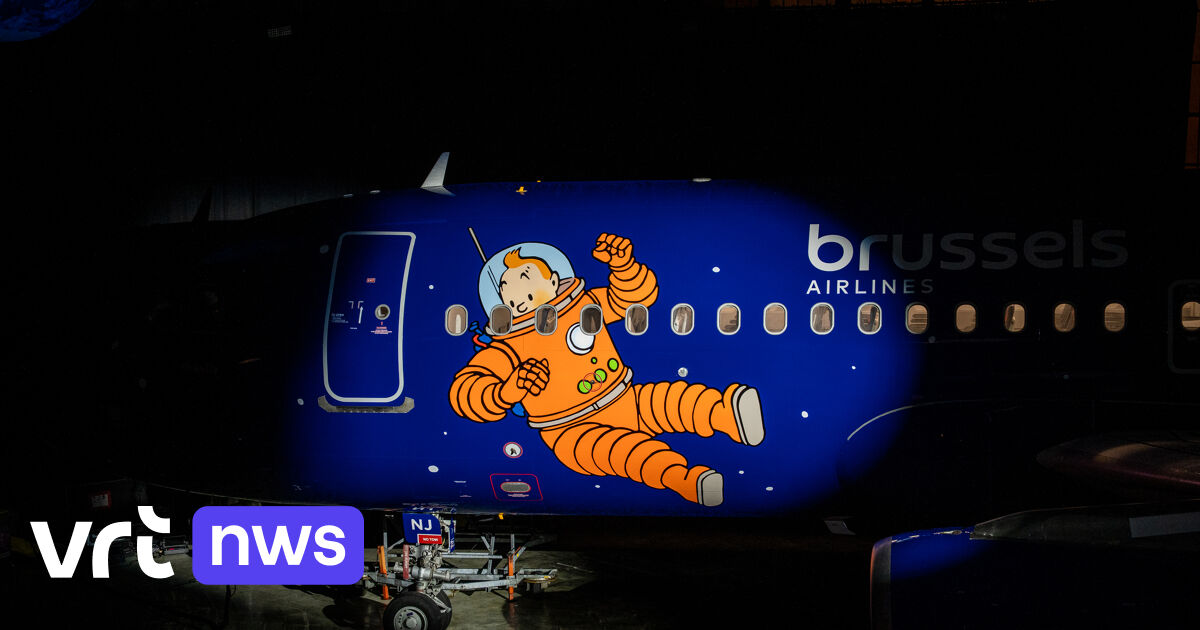 Die „Gravity“: Brussels Airlines hat ein neues Tim & Struppi-Flugzeug in der Flotte