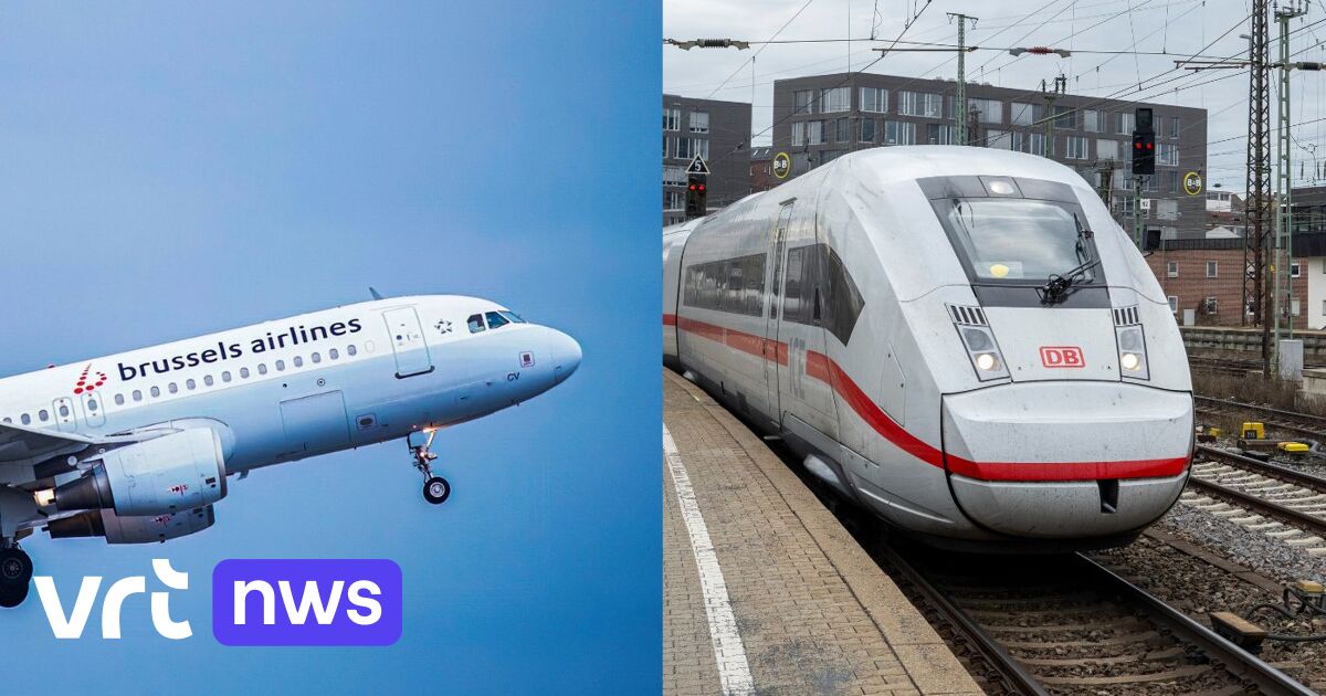 Brussels Airlines verkauft Tickets für ICE-Züge zwischen Brüsseler Nationalflughafen und Deutschland