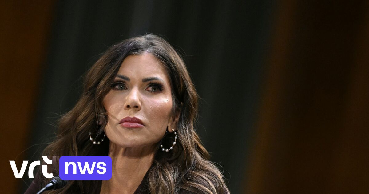 Donald Trump ontslaat Amerikaanse minister van Binnenlandse Veiligheid Kristi Noem