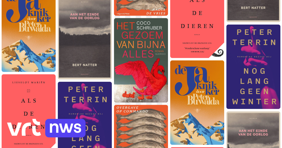 Lieselot Mariën en Peter Terrin genomineerd voor de Libris Literatuurprijs