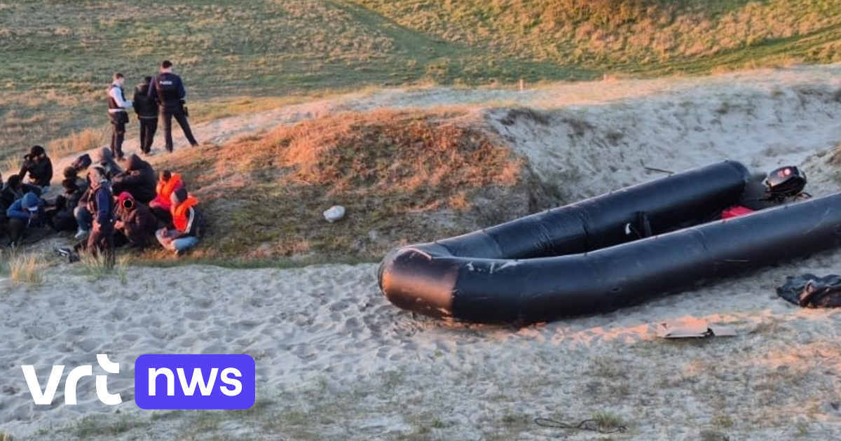 First transmigrants stopped at Knokke-Heist on the Dutch border