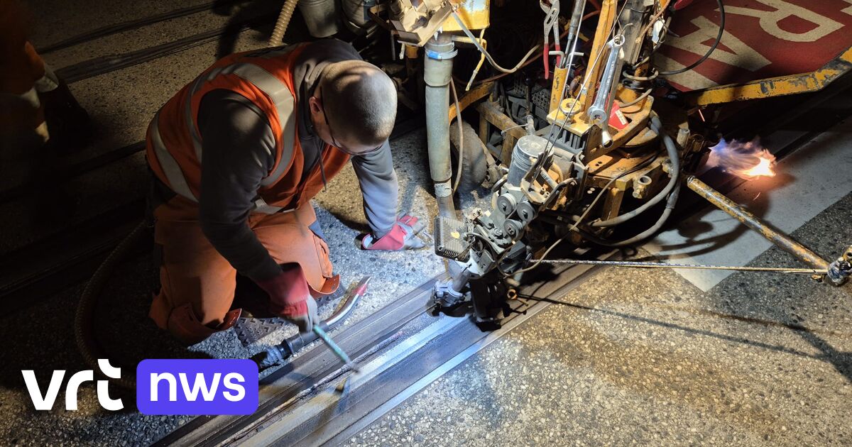 First in Flanders: company installs special inserts in Ghent tram tracks to reduce noise nuisance