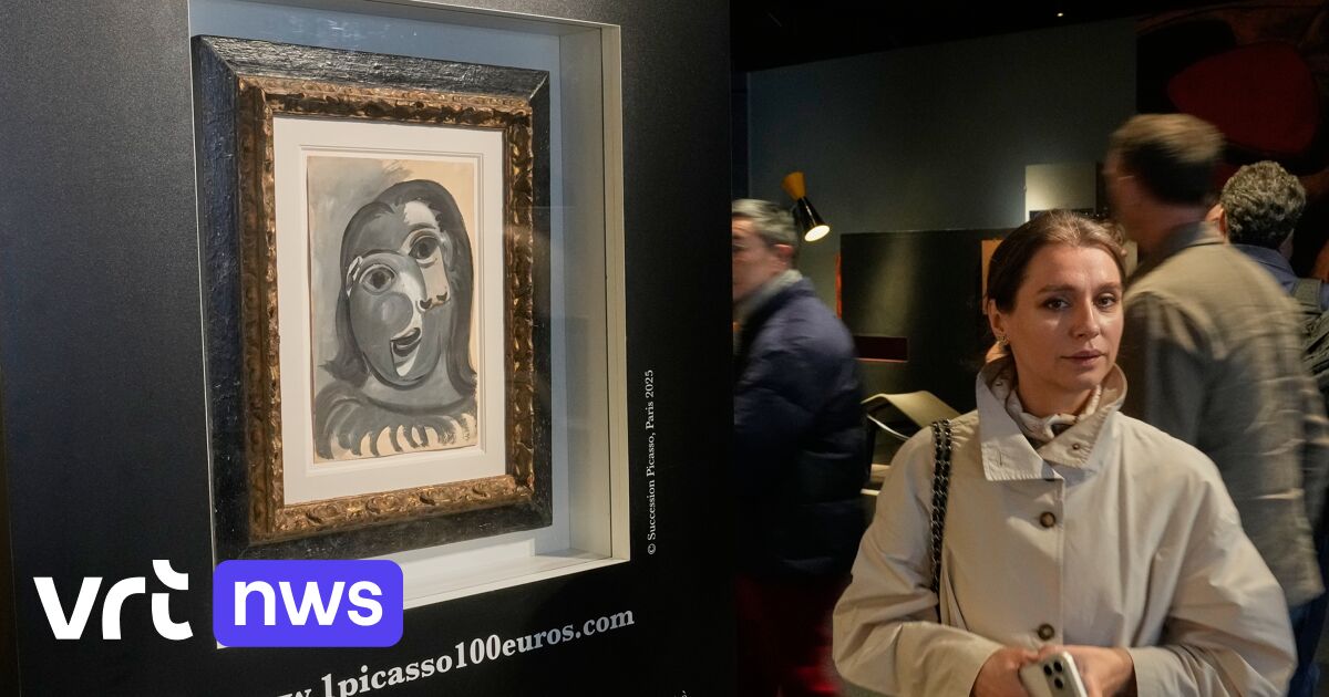 Ticket costs just 100 euros: original Picasso worth over 1 million euros raffled for alzheimer research