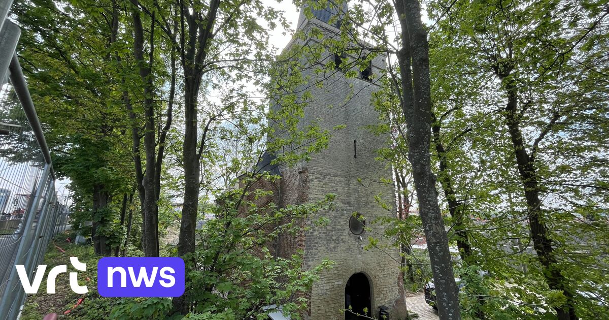 Abandoned Oosterweel church reopens as info point for guided construction visits