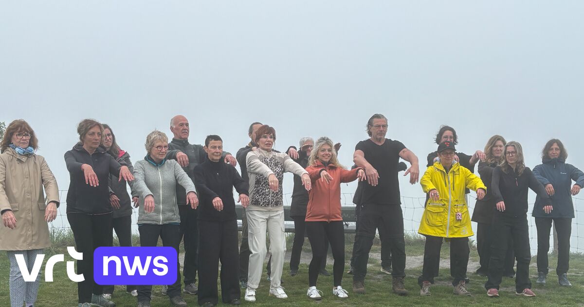 Tai Chi Day celebrated with wave on Beringen mine hill: “This wave is now going around the world”