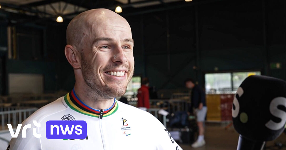 Paralympisch atleet Tim Celen onderneemt, samen met 250 anderen, wereldrecordpoging tijdens Tour de 