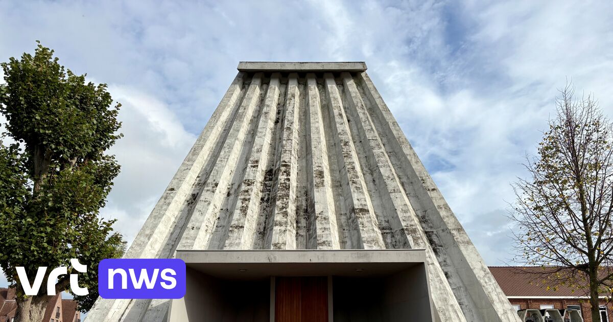 Harelbeke lance la restauration de son église brutaliste