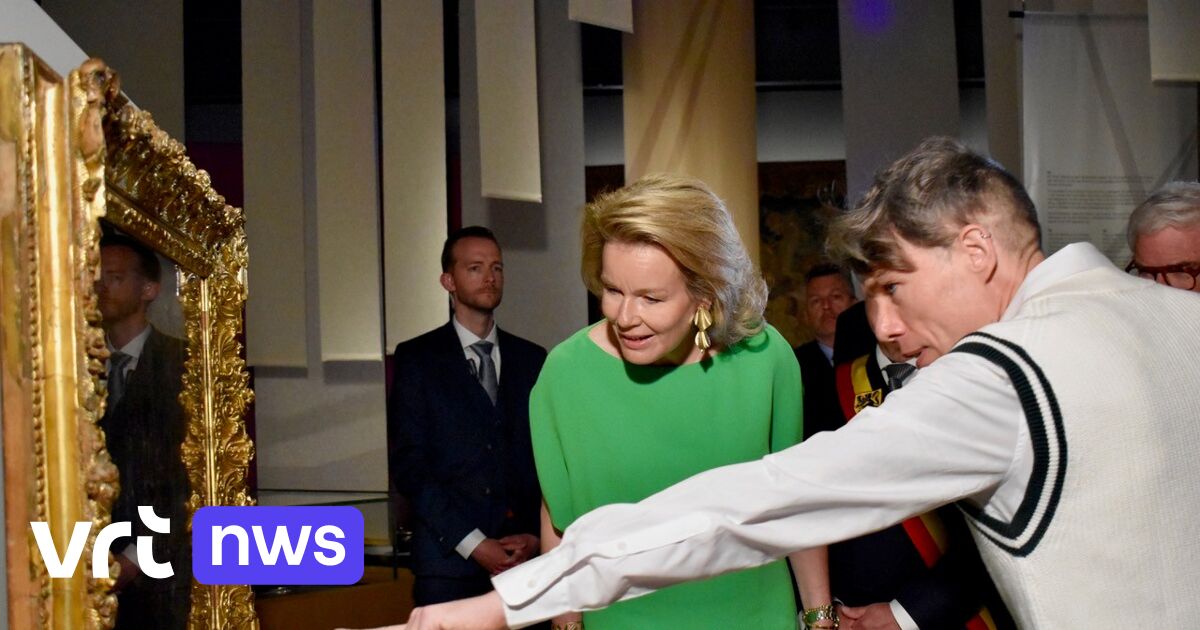 Queen Mathilde visits BRUSK, Bruges’s new city art hall