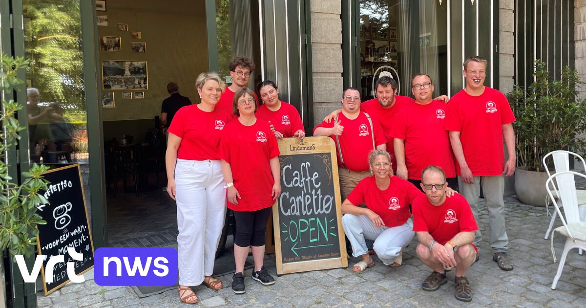 Castle of Gaasbeek opens Caffè Carletto where people with disabilities gain work experience