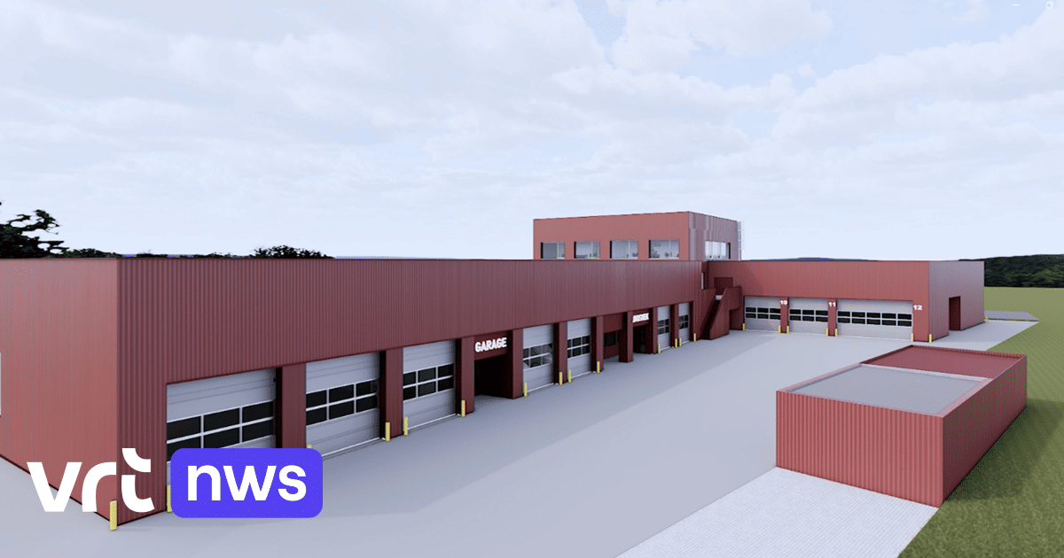 Eerste steen voor nieuwe brandweerkazerne naast AZ Rivierenland in Rumst: 