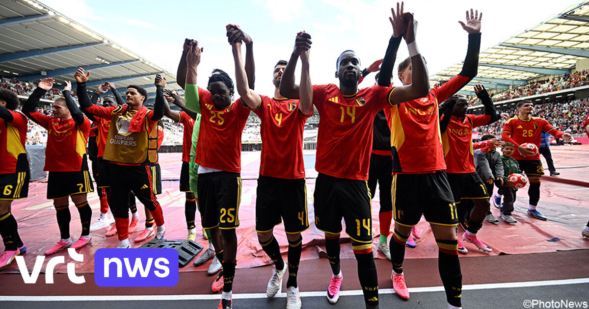 Die Roten Teufel feierten gegen Tunesien mit einem fulminanten 5:0-Sieg ihre Abreise zur WM