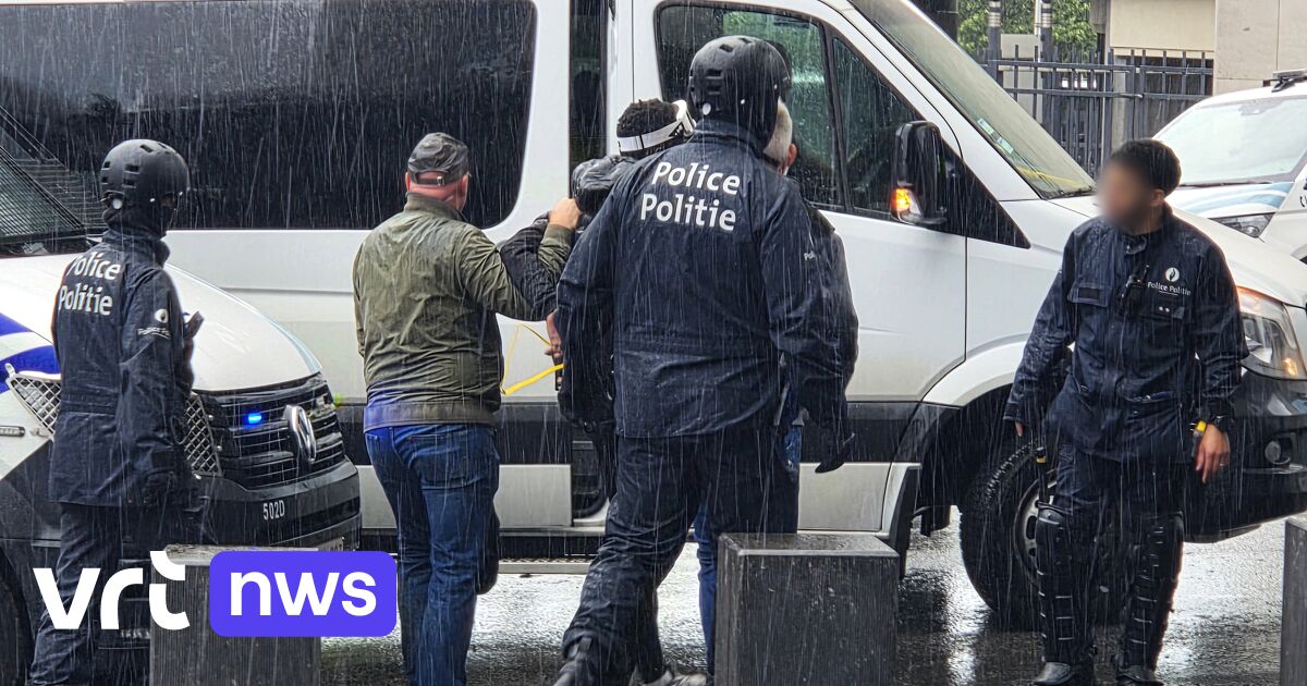 Die Schülerproteste in Brüssel haben ein juristisches Nachspiel für einige Polizisten