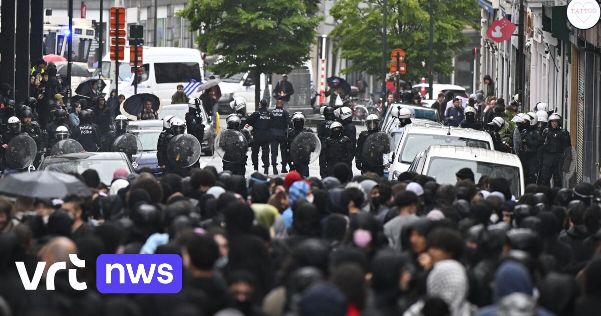 Schon wieder Unruhen bei einer Schülerdemo in Brüssel