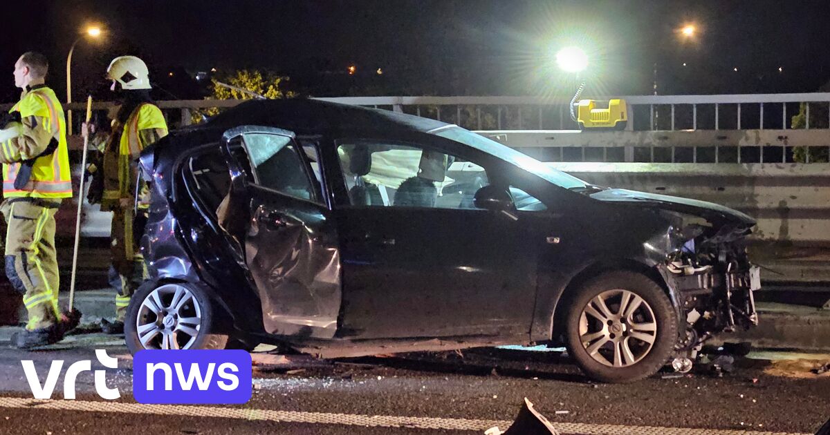 Nachtelijk ongeval op E403 in Kachtem: 7 gewonden, onder wie 2 kinderen