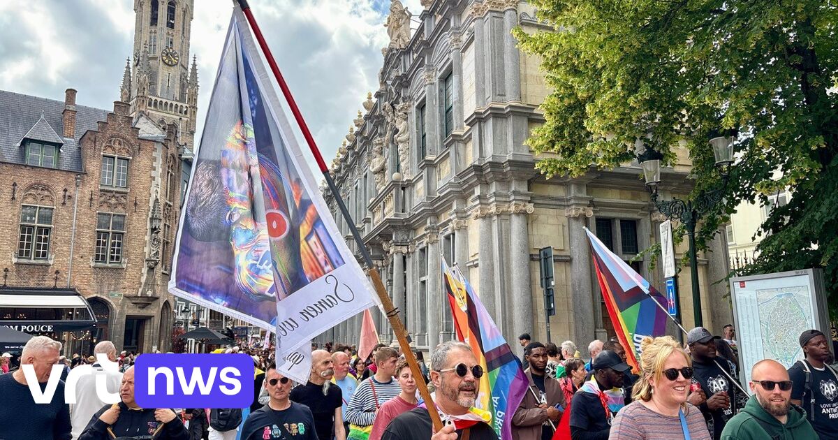 Hundreds join Bruges Pride: need for more visibility
