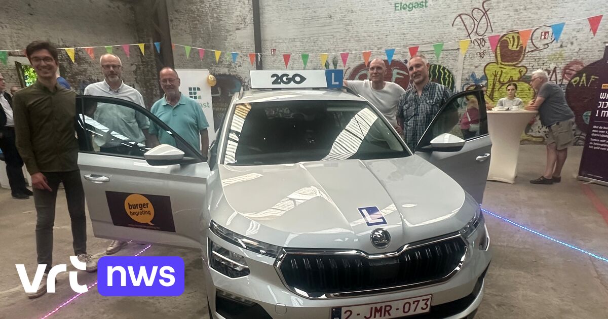 New car for 2GO in Antwerp to teach at-risk youth to drive