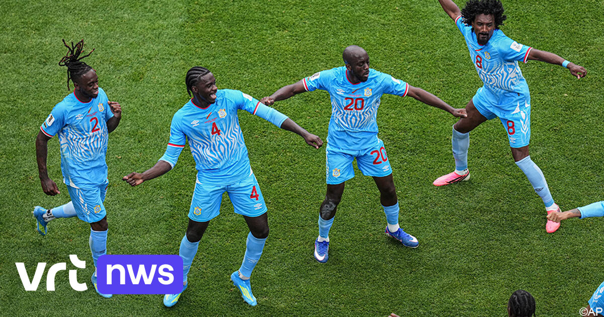 Congo scoort eerste goal ooit op een WK en speelt zo verrassend gelijk tegen favoriet Portugal