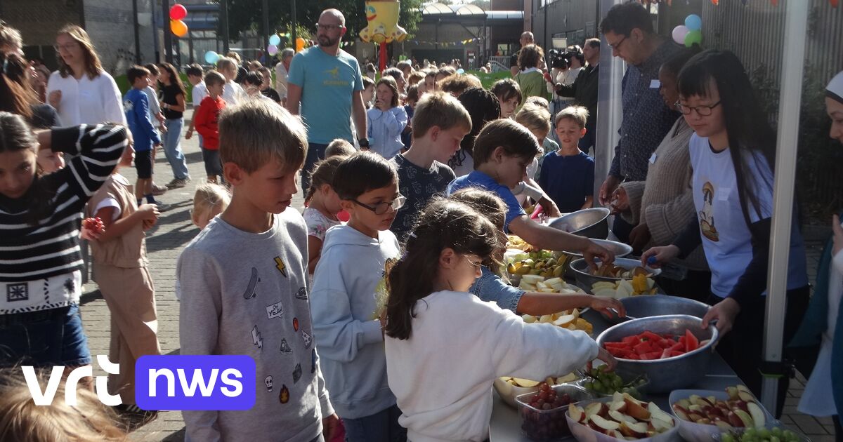 Gratis gezond eten voor kinderen op 12 scholen in Sint-Niklaas