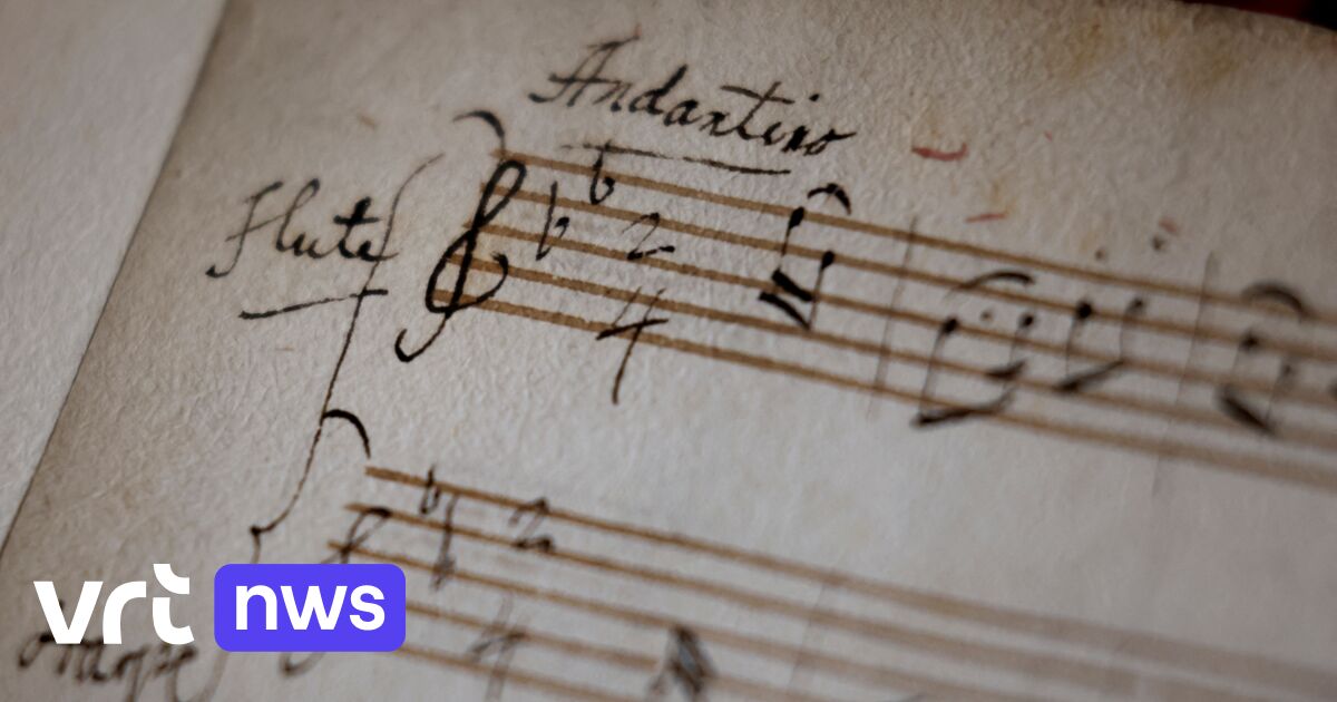 Onbekend schrift van Mozart ontdekt in bibliotheek in Parijs